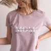 Personalised MOM t-shirt, Mama t-shirt with children's names and year, Mother's Day Gift