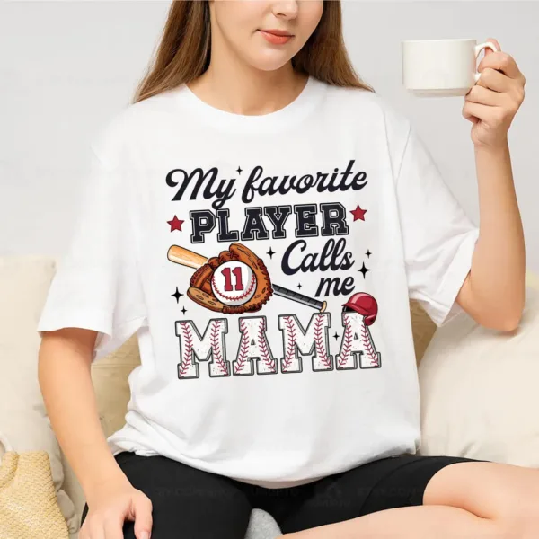 Personalized Baseball Grandma T-Shirt, Custom Baseball Gigi with Kid's Name Shirt, Baseball Mimi Nana Tee -  The Best Mothers Day Gift