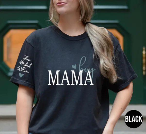 Personalized-Boy-Mama-Shirt-With-Kid-NamesComfort-Colors-Custom-Mama-Tshirt-Personalized-Mom-Shirt-Mothers-Day-Gift-Mom-Birthday-Gift-2-1.jpg Personalized Boy Mama Shirt With Kid Names Tee - The Best Mothers Day Gift