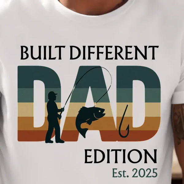 Personalized-Dad-Edition-3.webp Personalized Dad Edition T-Shirt, Custom Fishing, Gifts for Dad Birthday