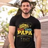 Personalized Reel Cool Papa Fishing Shirt, Vintage Papa Shirt, Fishing Shirts For Men
