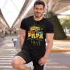 Personalized Reel Cool Papa Fishing Shirt, Vintage Papa Shirt, Fishing Shirts For Men