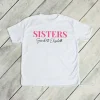 Personalized Sisters Shirts, Custom Name T-Shirt, Matching Sisters Crewneck, Sister Gifts, Sibling Gift, Custom Family