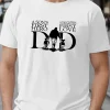 Men's Dad Graphic Print T-shirt For Summer, Trendy Casual Leisurewear Tees