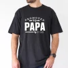 Promoted-to-Papa-2025-First-Time-Dad-Tee-3.webp Promoted To Papa, Est 2025 T-shirt, Dad Gift, The Best Father's Day Gift