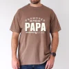 Promoted-to-Papa-2025-First-Time-Dad-Tee-4.webp Promoted To Papa, Est 2025 T-shirt, Dad Gift, The Best Father's Day Gift