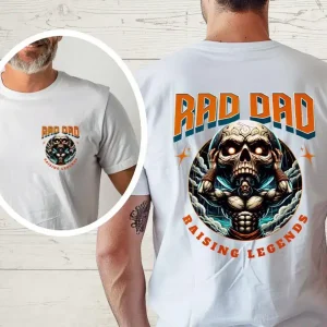 Rad-Dad-Raising-legends-Graphic-3.webp Rad Dad Raising legends Graphic T-Shirt, Dad Skull, First Fathers Day Present, Papa Of Boys, Husband Gift, Dad Gift, Vintage T-Shirt