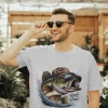 Reel-Cool-Dad-Shirt-3.webp Reel Cool Dad, Bonus Dad, Fishing Dad T-Shirt, Father's Day Shirt, Camouflage Reel Cool Dad, Camo Fishing Rod Shirt, Gift for Dad