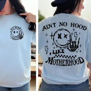 Rock-Mom-Shirt-Aint-No-Hood-Like-Motherhood-Funny-Mothers-Day-Trendy-Mom-Shirt-Sarcastic-Shirt-Rock-Band-Cool-Shirt-2-1.jpg Rock Mom, Ain't No Hood Like Motherhood, Rock Band Cool T-Shirt, Happy Mother's Day, The Best Gift for Women