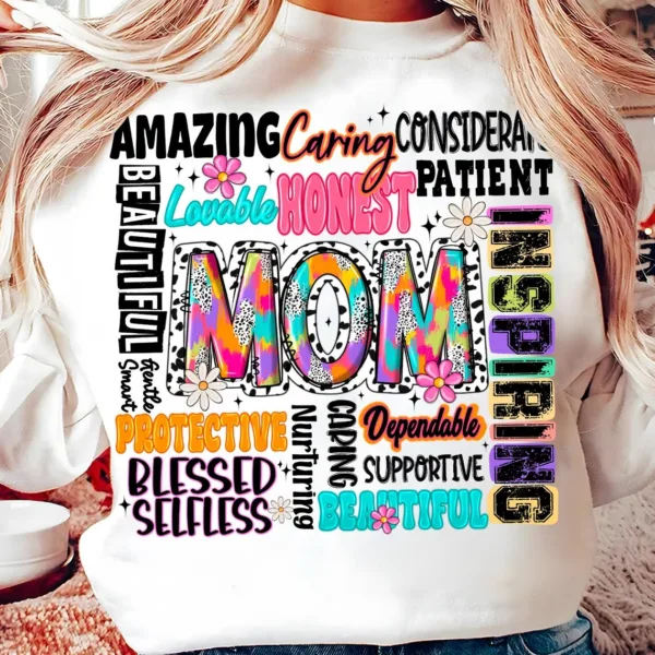 She-is-Mom-PNG-2.jpg She is Mom, Retro Blessed Mom, Mom Life, Retro Mama Quotes Sweatshirt, Mother's Day Gift