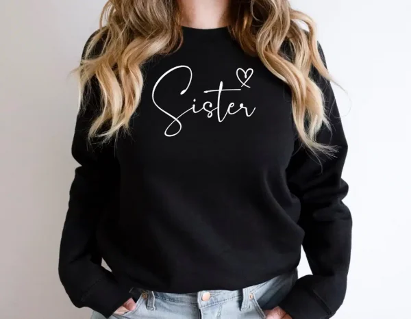 Funny Sister Sweatshirt, Sister Gift, Big Sister Long Sleeve, Little Sisters, Gifts For Sister, Big Sister Gift, Funny Saying