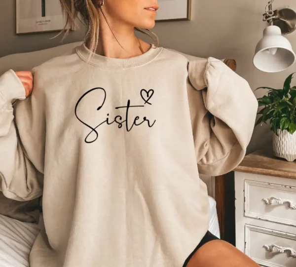 Funny Sister Sweatshirt, Sister Gift, Big Sister Long Sleeve, Little Sisters, Gifts For Sister, Big Sister Gift, Funny Saying