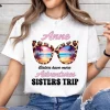 Sisters Trip 2025 Shirt, Sisters Road Trip Shirt, Custom Trip Shirt, Sister Trip, Girls Vacation Shirt, Best Friend Gift, Family Vacation