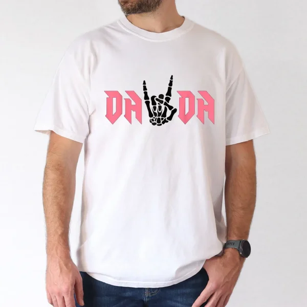 Dada, Cotton Men's Graphic Tee - Great Gift for Dad, Husband, Boyfriend T-Shirt, The Best Father's Day Gift