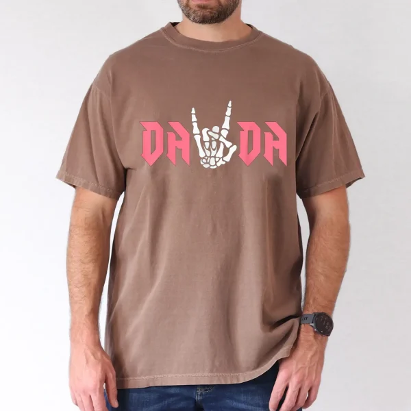 Dada, Cotton Men's Graphic Tee - Great Gift for Dad, Husband, Boyfriend T-Shirt, The Best Father's Day Gift