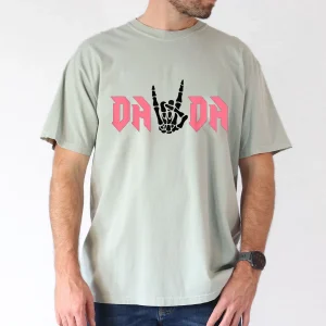 Soft-Cotton-Mens-Graphic-Tee-Crewneck-Short-Sleeve-Perfect-for-Daily-Wear-Vacation-Great-Gift-for-Dad-Husband-Boyfriend-on-Christmas-Birthday-Valentines-Day-4.webp Dada, Cotton Men's Graphic Tee - Great Gift for Dad, Husband, Boyfriend T-Shirt, The Best Father's Day Gift