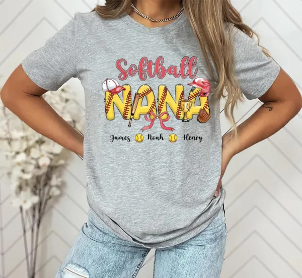 Softball-Grandma-Shirt-Custom-Leopard-Softball-Shirt-Grandma-Shirt-Softball-Mom-Shirt-for-Nana-from-Kid-Custom-Name-Mothers-Day-Gift-2-1.jpg Softball Grandma Shirt, Custom Leopard Softball, Shirt for Nana from Kid Custom Name - The Best Mothers Day Gift