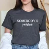 Somebodys-Problem-Couples-Matching-Shirts-1.webp Couples Matching T-Shirt With Somebody and Somebody Problem Print Design, The Best Family Matching Gift