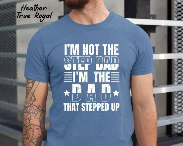 Step Dad Gift for Stepdad Best Bonus Dad Shirt, Stepdad Fathers Day, Bonus Dad T-Shirt, Step Dad Fathers Day
