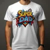 Super Dad T-Shirt, Father's Day Gift Idea, Comic Book Style Superhero Dad, Fun Graphic Tee for Dads, Cool Dad