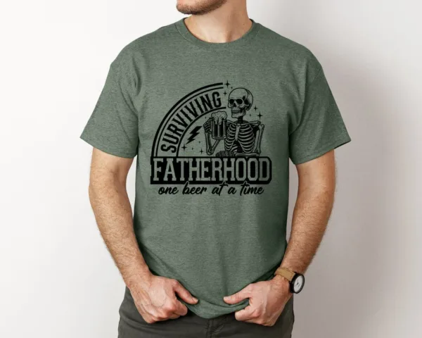 Surviving-Fatherhood-One-Beer-at-a-Time-3-1.jpg Surviving Fatherhood One Beer at a Time, Father's Day, Dad Quote, Best Dad Ever, The Best Father's Day Gift