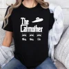 The Catmother T-Shirt, Cat Mum T Shirt, Cat Mama Tee, Cat Lovers Top, Funny Cat Mum T-shirt, Personalized Cat Names Tee