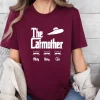 The Catmother T-Shirt, Cat Mum T Shirt, Cat Mama Tee, Cat Lovers Top, Funny Cat Mum T-shirt, Personalized Cat Names Tee