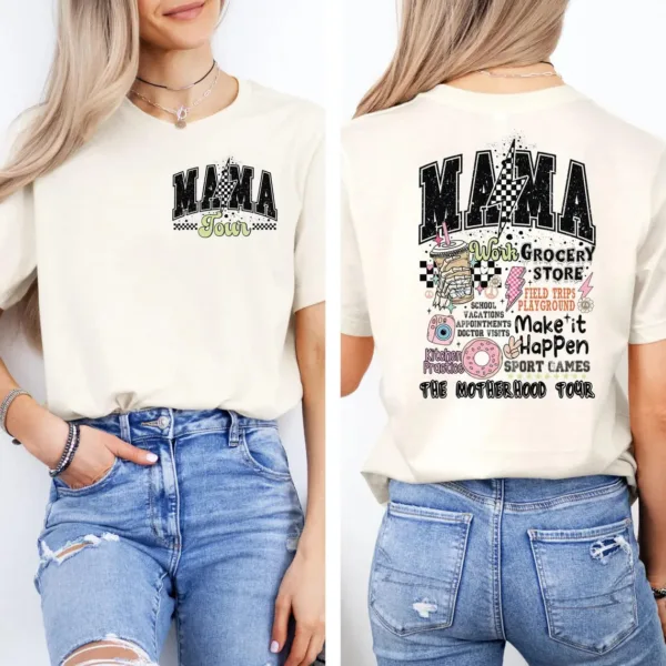 The Motherhood Tour Shirt, Motherhood, Sarcastic Mom T-Shirt, Happy Mother's Day, The Best Gift for Women
