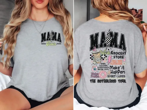 The Motherhood Tour Shirt, Motherhood, Sarcastic Mom T-Shirt, Happy Mother's Day, The Best Gift for Women