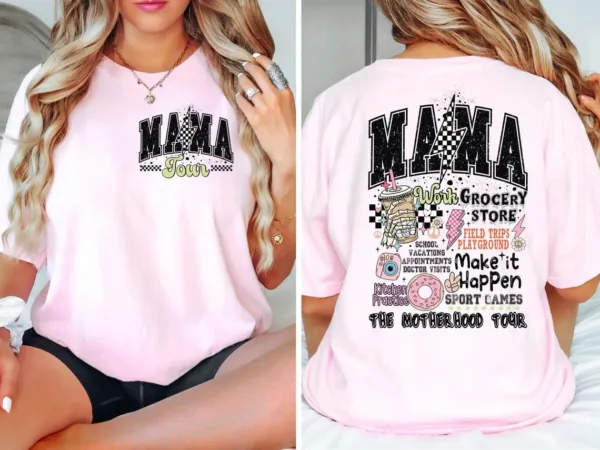 The Motherhood Tour Shirt, Motherhood, Sarcastic Mom T-Shirt, Happy Mother's Day, The Best Gift for Women