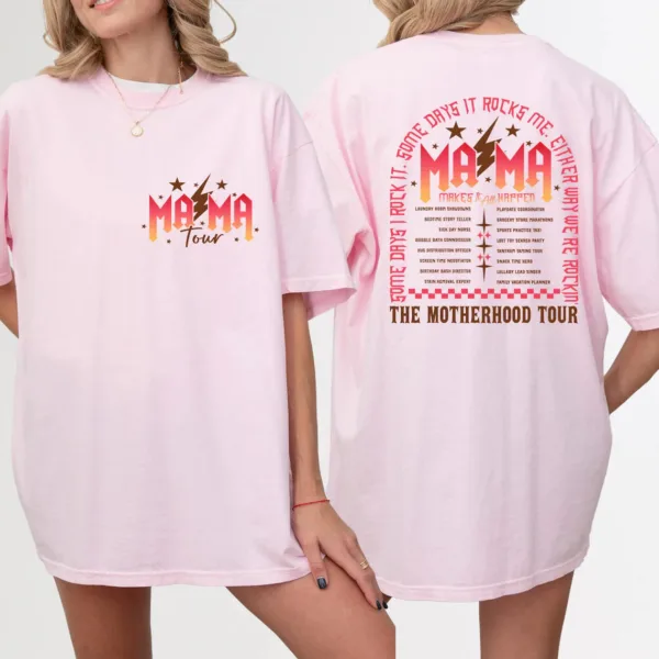 The Motherhood Tour Shirt, Motherhood, Sarcastic Mom T-Shirt, Happy Mother's Day, The Best Gift for Women