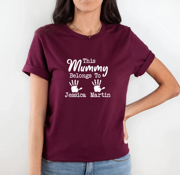 This-Mummy-Belongs-To-Mama-Shirt-Custom-Mum-Shirt-Personalised-Mummy-New-Mum-Gift-4.webp This Mummy Belongs To, Mama Shirt, Custom Mum Shirt, Personalized Mummy, New Mum Gift