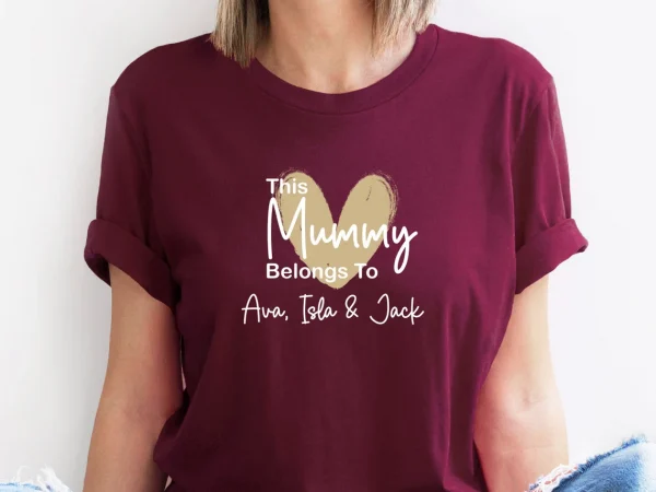 This-Mummy-Belongs-To-Mummy-Shirt-Custom-Mama-Shirt-Personalised-Shirt-New-Mum-Gift-2.webp This Mummy Belongs To, Mummy Shirt, Custom Mama Shirt, Personalized Shirt, New Mum Gift