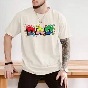 Vintage-In-My-Super-Daddio-Era-Shirt-2.webp Super Gamer Dad T-Shirt ? Fun Retro Gaming Father?s Day Tee