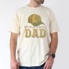 World's Best Dad With Hat Design T-Shirt, The Best Father's Day Gift