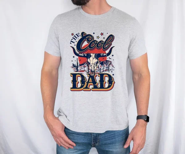Western Dad, Country Dad, Daddy Rodeo, Dad Birthday, Dad T-Shirt Cowboy Dad, Coors Dad, Rodeo Dad T-Shirt