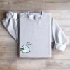 Couples Matching Sweatshirt With What Are You Doing And Miss You Hug Me! Print Design, The Best Family Matching Gift