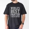 World's Best Farter, I Mean Father T-shirt, Dad Gift, The Best Father's Day Gift