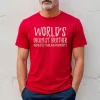 World's Okayest Brother Brother T-Shirt, Cool Brothers Club Shirt, Brother Birthday Gift, Best Brother Shirt, Shirt for Brother