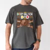 Dope Black Dad Shirt, Personalized Kids' Names Father's Day Gift