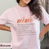 Grandma Definition T-Shirt, Meme Gifts Grandma, Memere Gift, Grandmother Tee
