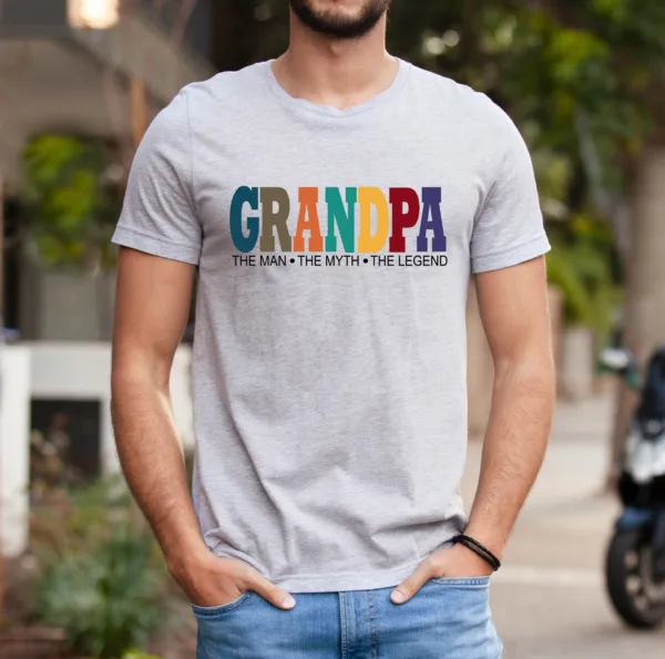 il_NxN.4807233446_e7ao.jpg Grandpa Shirt for Grandpa The Man The Myth The Legend Grandpa T Shirt - Fathers Day Gift - Husband Gift Grandpa Gift Funny T shirts