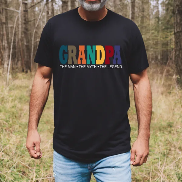 il_NxN.4807233980_3mwb.jpg Grandpa Shirt for Grandpa The Man The Myth The Legend Grandpa T Shirt - Fathers Day Gift - Husband Gift Grandpa Gift Funny T shirts