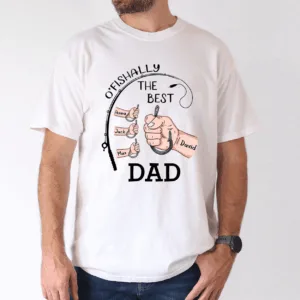 ofishally-the-best-dad-shirt-custom-kids-names-fishing-gift-4-1.png O'Fishally the Best Dad Shirt, Custom Kids Names Fishing Gift - The Best Father's Day Gift