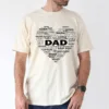 Word Art Dad Shirt, Heart of a Father, Thoughtful Gift for Dad - The Best Father's Day Gift