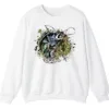 5.0 Largemouth Bass Fishing Sweatshirt - Camo Splash Art Crewneck