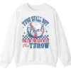 5.0 Thou Shall Not Steal Baseball Funny Crewneck Sweatshirt