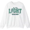 5.0 Be The Light Matthew 5:14 Christian Faith Sweatshirt