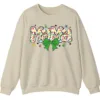 5.1 Proud Autism Mama Handprint Sweatshirt, Colorful Handprint Letters Crewneck