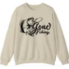 5.1 "Gone Fishing" Crewneck Sweatshirt - Classic Bass Graphic Apparel